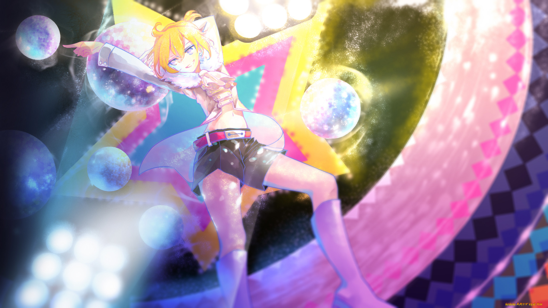 , vocaloid, kagamine, len